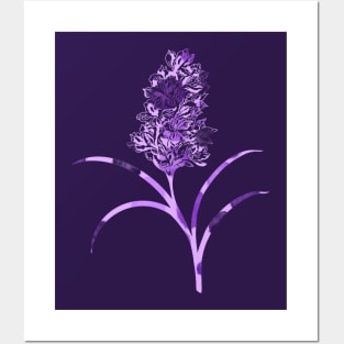 Purple People Eater Flower Posters and Art